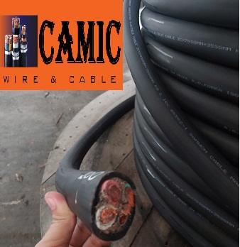 Cáp cao su 3x70+35 mm2 Samwon Hàn Quốc